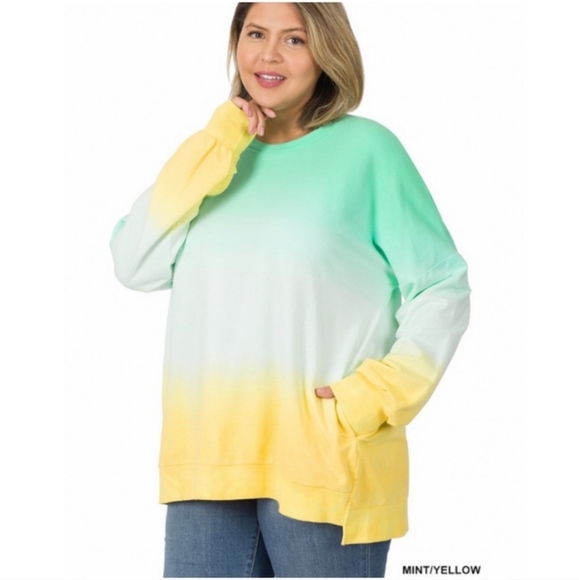 🔥New Plus dip dyed top - Picture 5 of 12